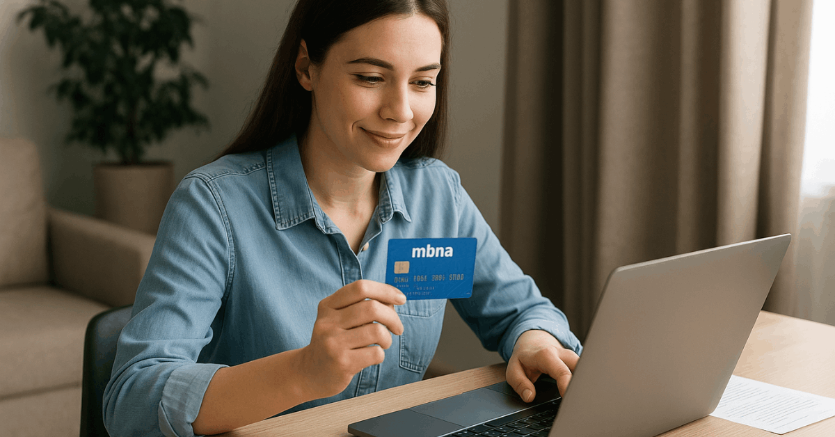 Cómo solicitar en línea la tarjeta de crédito MBNA con larga transferencia de saldo al 0% de interés